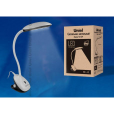 Настольная лампа (UL-00000803) Uniel TLD-529 Black-White/LED/400Lm/4500К