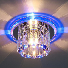 Встраиваемый светильник с двойной подсветкой Elektrostandard N4/A G4 BL синий 4690389003141