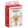 Лампа светодиодная филаментная Thomson E27 4W 1800K звезда прозрачная TH-B2188
