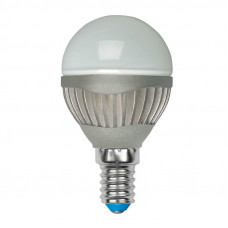 Лампа светодиодная (07110) Uniel E14 4W 3000K матовая LED-G45-4W/WW/E14/FR