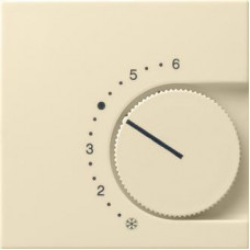 Лицевая панель Gira System 55 термостата теплого пола кремовый глянцевый 149001