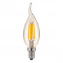 Лампа светодиодная филаментная Elektrostandard E14 6W 3300K прозрачная 4690389110795