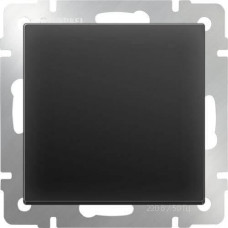 Перекрестный переключатель одноклавишный черный матовый WL08-SW-1G-C 4690389111068
