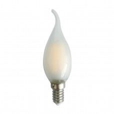 Лампа светодиодная филаментная Thomson E14 5W 4500K свеча на ветру матовая TH-B2139