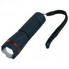 Ручной светодиодный фонарь (07594) Uniel от батареек 105х32 60 лм S-LD037-С Black