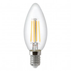 Лампа светодиодная филаментная Thomson E14 7W 4500K свеча прозрачная TH-B2068