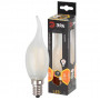 Лампа светодиодная филаментная ЭРА E14 7W 2700K матовая F-LED BXS-7W-827-E14 frost Б0027954
