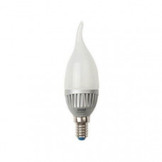 Лампа светодиодная (07106) Uniel E14 4W 3000K матовая LED-CW37-4W/WW/E14/FR