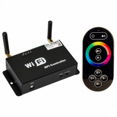Контроллер-регулятор цвета RGB с пультом ДУ Arlight LN-WiFi LN-WiFi-SPI (5/24V, ПДУ)