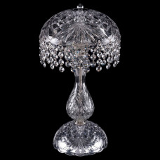 Настольная лампа декоративная Bohemia Ivele Crystal 5011 5011/22-42/Ni/R