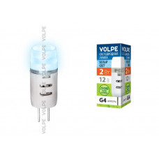 Лампа светодиодная JC Volpe LED-JC-2W/NW/G4/FR/S 12В. Цвет свечения белый. Серия Simple