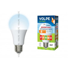 Лампа светодиодная диммируемая LED-A60-8W/NW/E27/FR/DIM/O