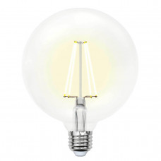 Лампа светодиодная филаментная Uniel E27 15W 4000K прозрачная LED-G125-15W/4000K/E27/CL PLS02WH UL-00004861