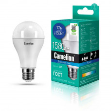Лампа светодиодная Camelion E27 17W 6500K LED17-A65/865/E27 12653
